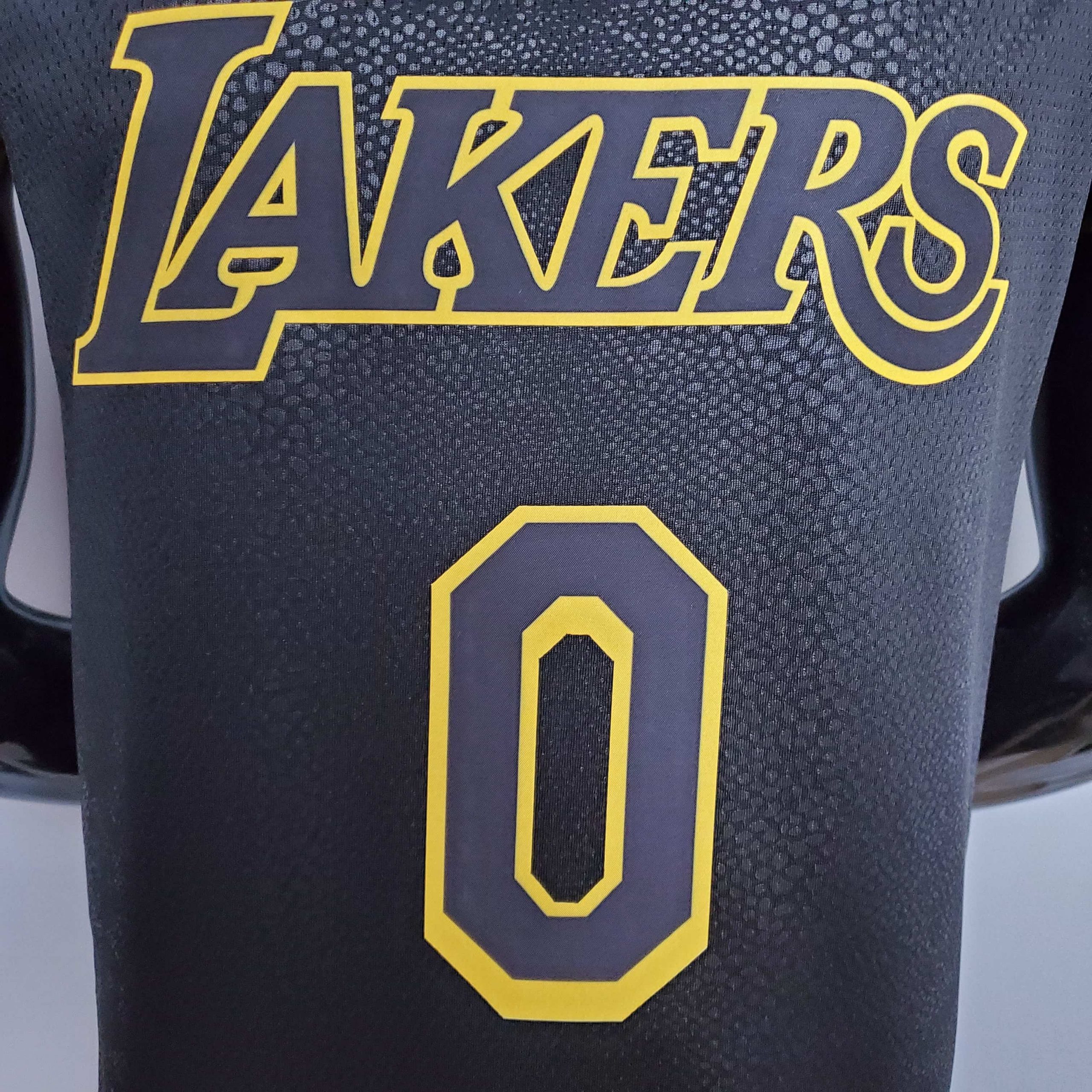 Camiseta Los Angeles Lakers Kuzma #0 Connect Recognition Black