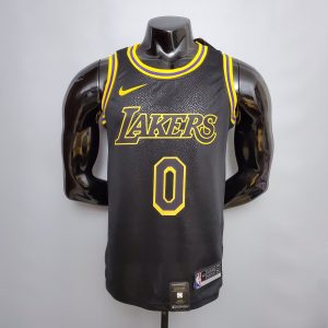 Camiseta Los Angeles Lakers Kuzma #0 Connect Recognition Black