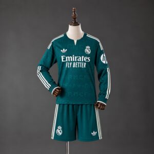Equipación Niño Real Madrid 26-27 Visitante Manga Larga