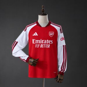 Camiseta Arsenal 26-27 Local Manga Larga