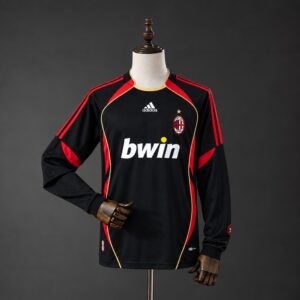 Camiseta Milán 2006 Alternativa Manga Larga