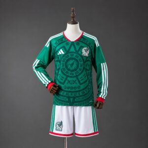 Equipación Niño México 2026 Local Manga Larga