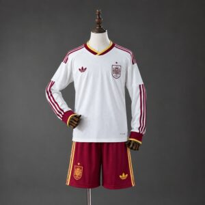 Equipación Niño España 2026 Visitante Manga Larga