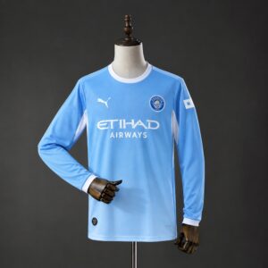 Camiseta Manchester City 26-27 Local Manga Larga