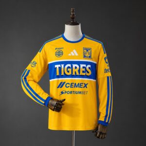 Camiseta Tigres 26-27 Local Manga Larga