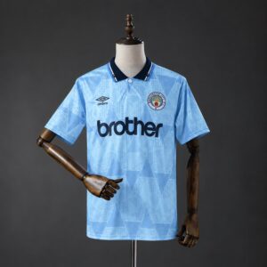 Camiseta Manchester City 89-91 Local