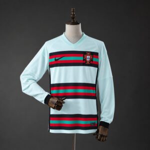 Camiseta Portugal 2020 Visitante Manga Larga