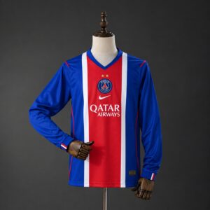 Camiseta PSG 26-27 Local Edición 2 Estrellas Manga Larga