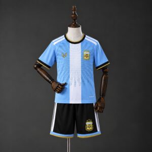 Equipación Niño Argentina 2026 Edición Retirada Messi
